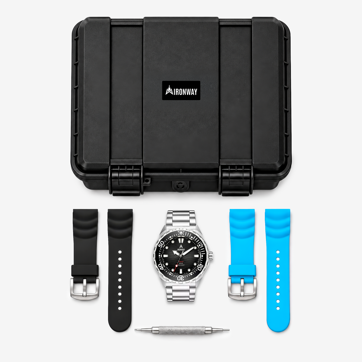 Trident 300 – Solar Powered 30ATM Diving Watch