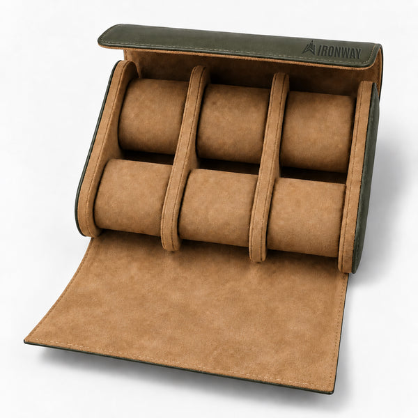 Leather Watch Roll