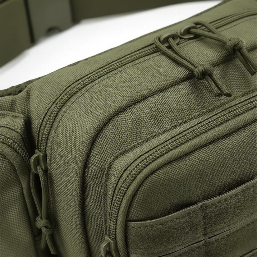 Leichte Mehrfachfach Robuste Bauchtasche