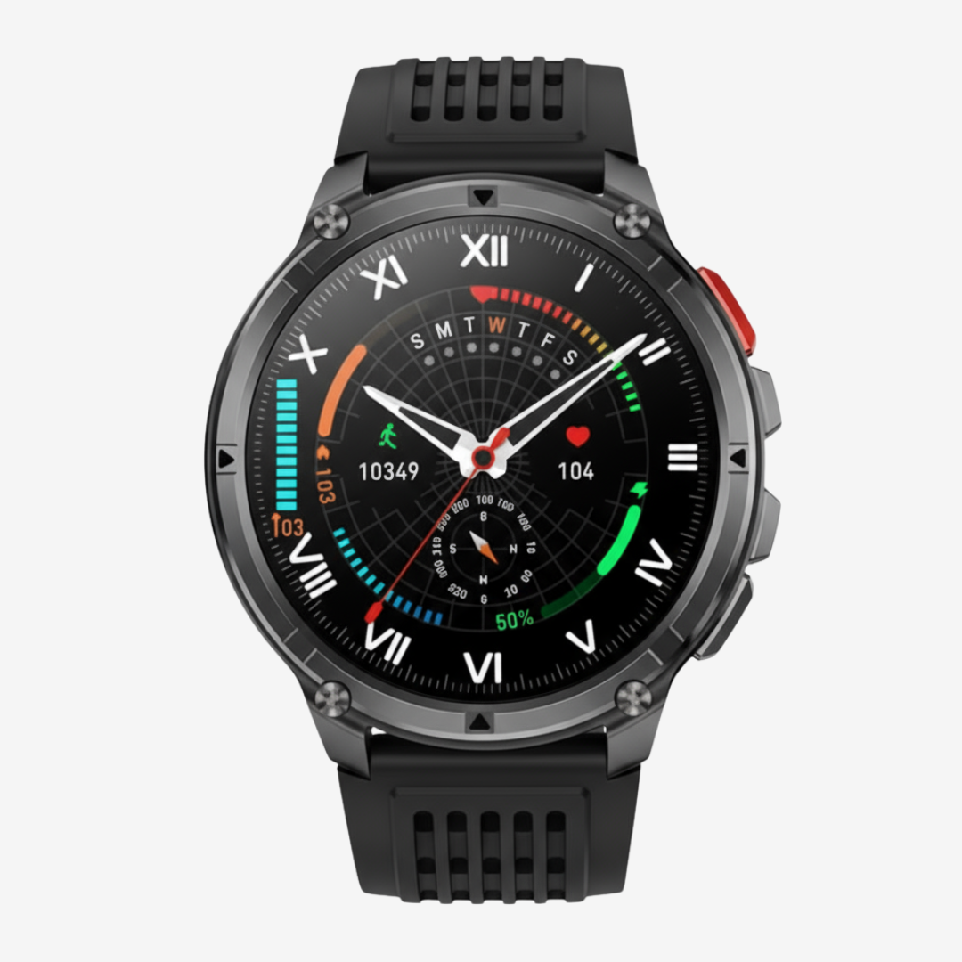Apex Pro - Tactical Smartwatch for Outdoor Dominance