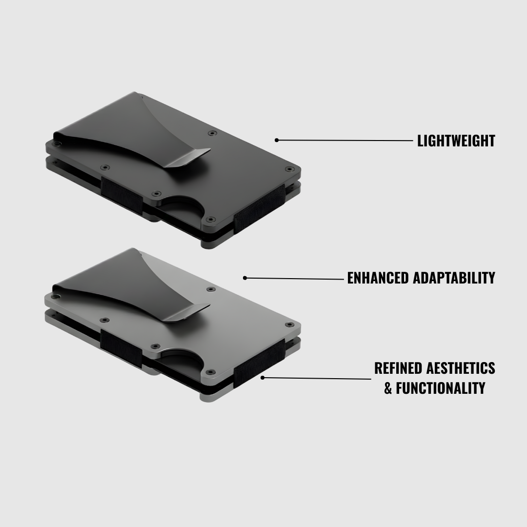 Titan Brieftasche — RFID-geschützte Metallbrieftasche für taktischen Alltagsgebrauch