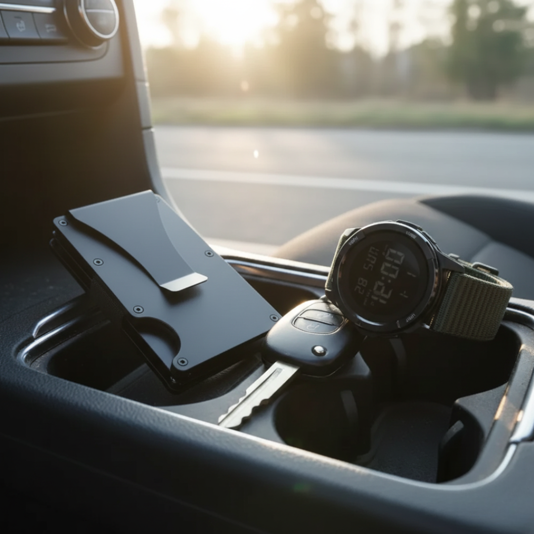 Titan Brieftasche — RFID-geschützte Metallbrieftasche für taktischen Alltagsgebrauch