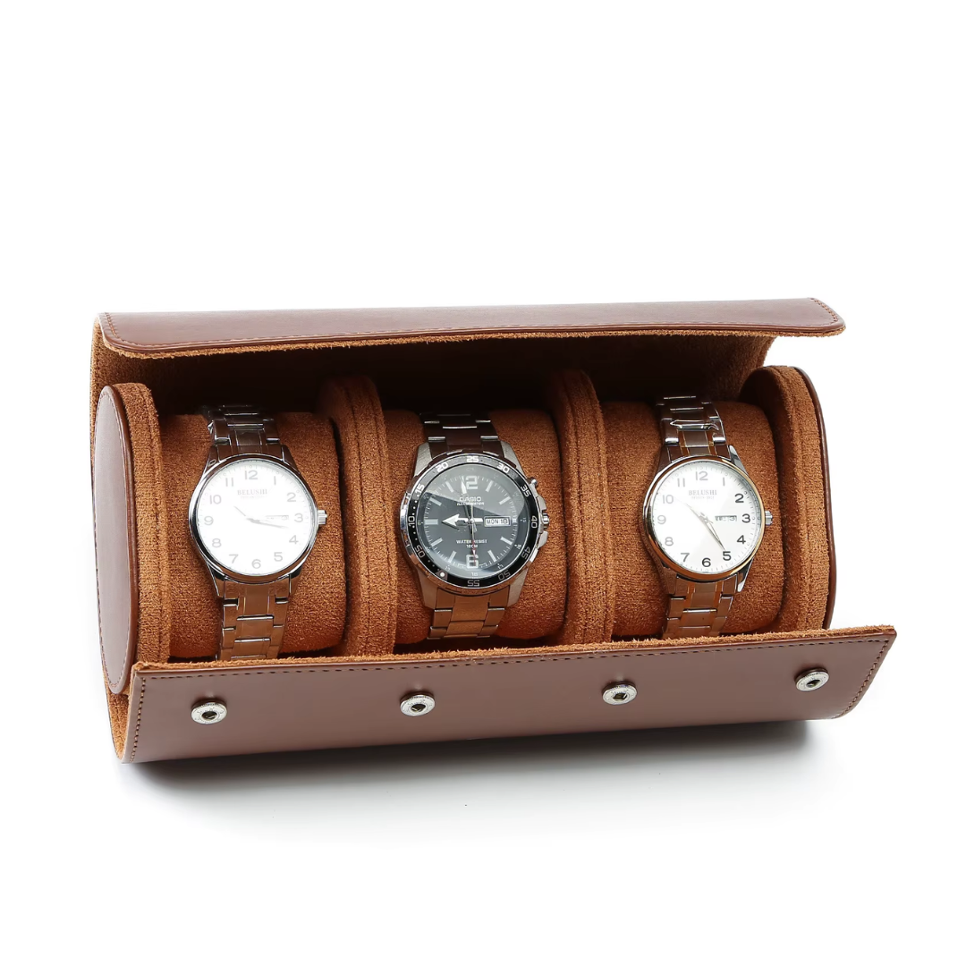 Leather Watch Roll