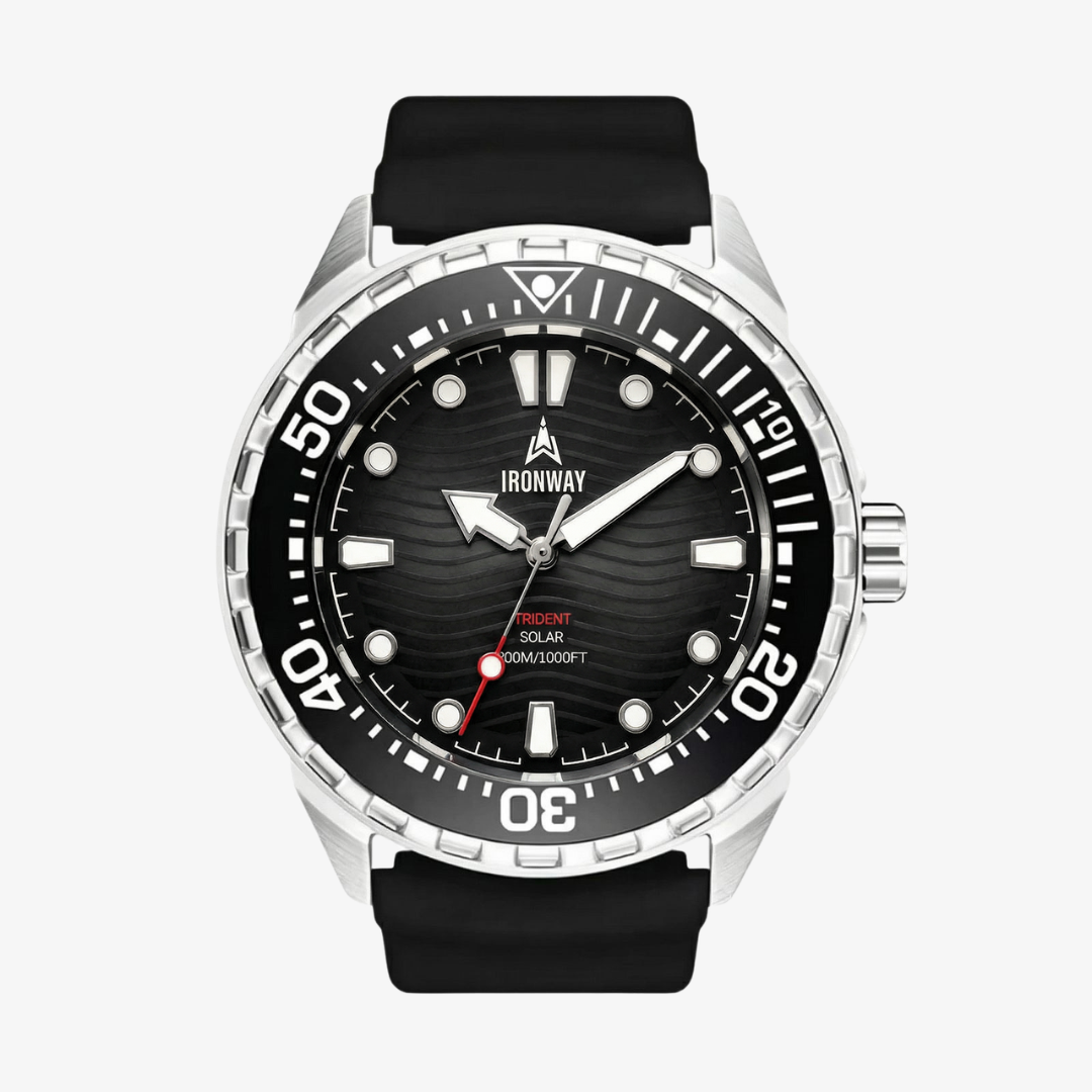 Trident 300 – Solarbetriebene 30ATM Taucheruhr