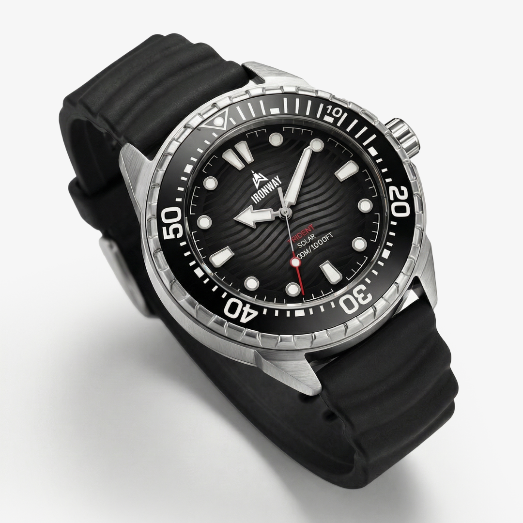 Trident 300 – Solarbetriebene 30ATM Taucheruhr