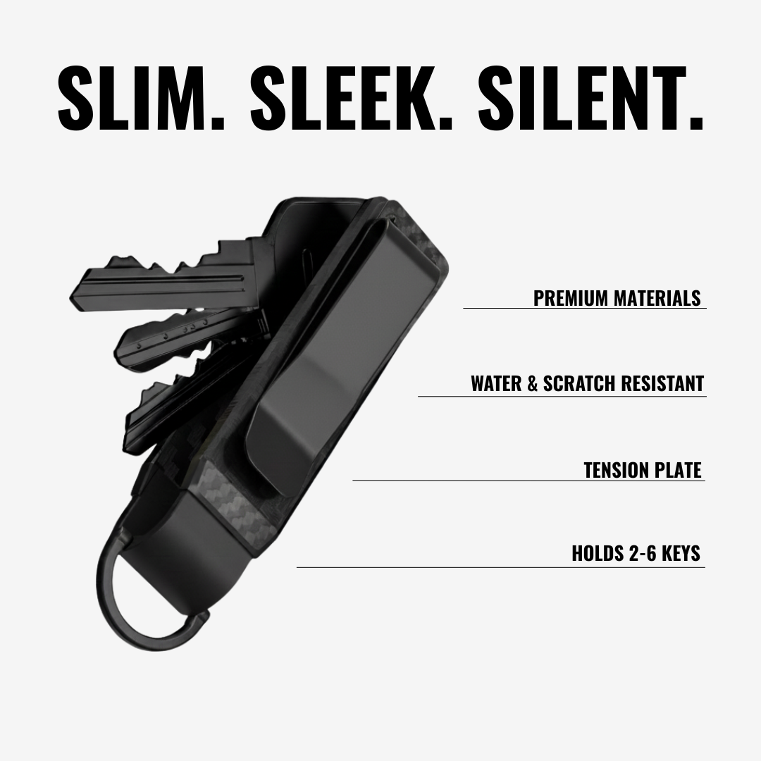 IronShield Organizer — Kompakter Metall-Schlüsselorganizer für taktisches Alltags-Equipment