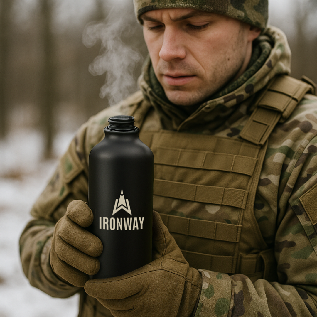 Trail Bottle – Lightweight Aluminum Water Bottle with Carabiner