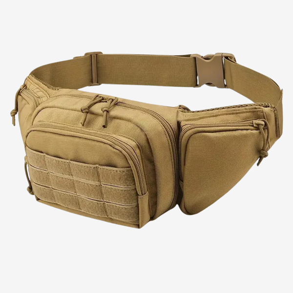 Lightweight Multi-compartment Rugged Waist Bag