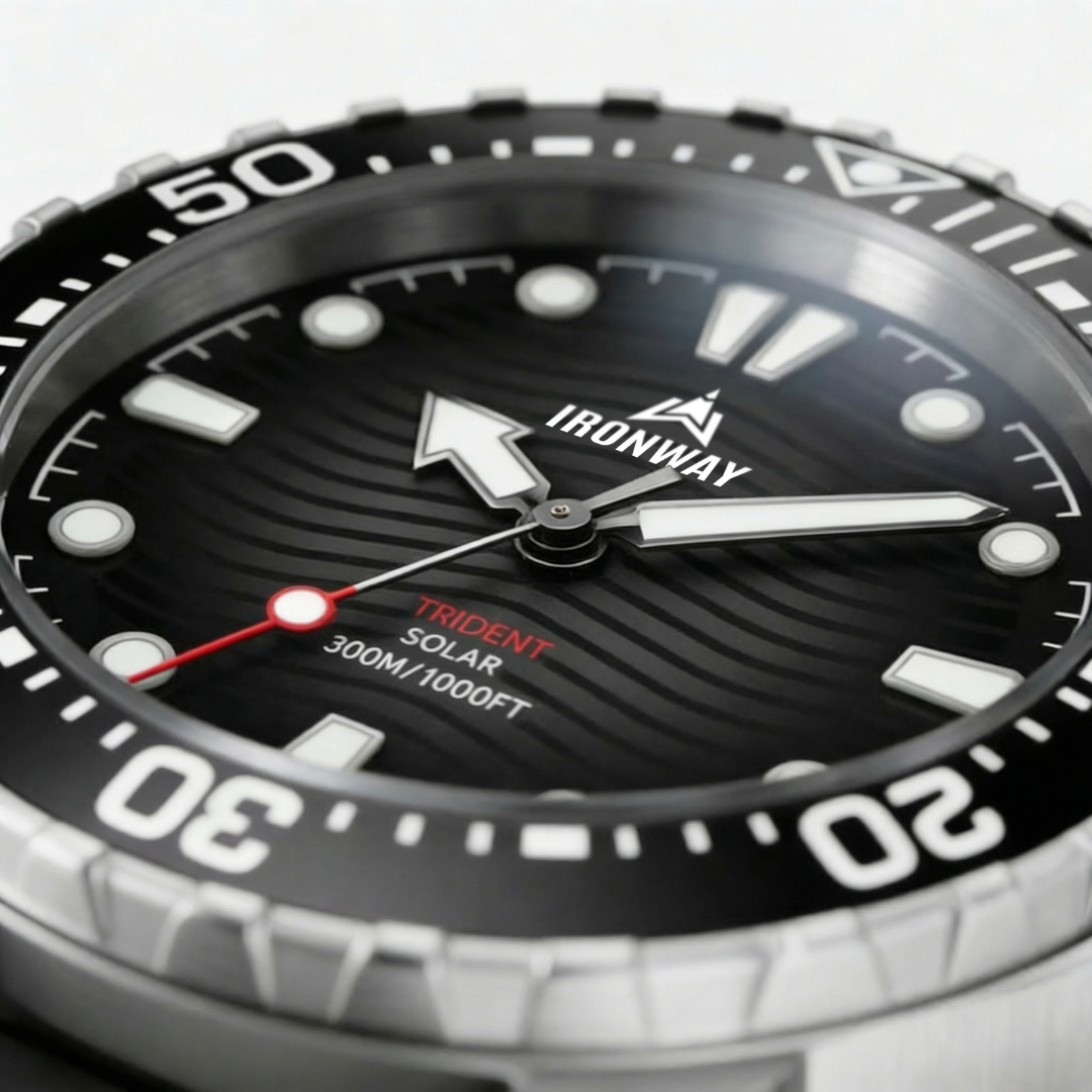 Trident 300 – Solar Powered 30ATM Diving Watch