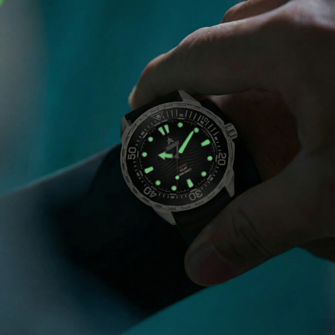 Trident 300 – Solar Powered 30ATM Diving Watch