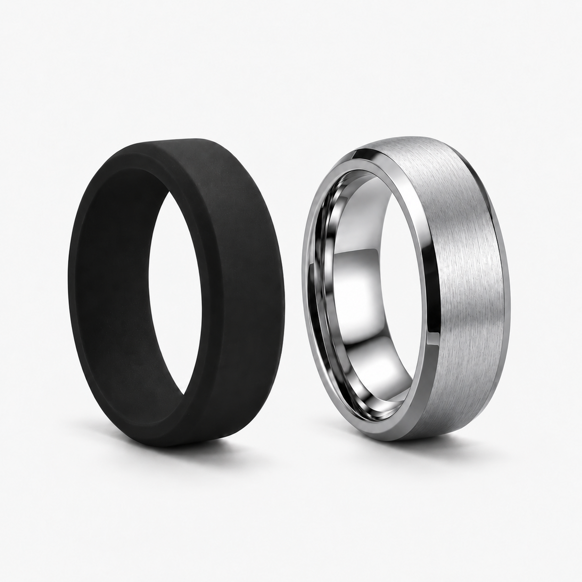 Ironway Juego de anillos tácticos de 8mm