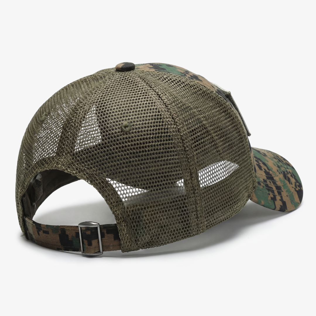 Tactical Cap With Interchangeable Velcro Patches