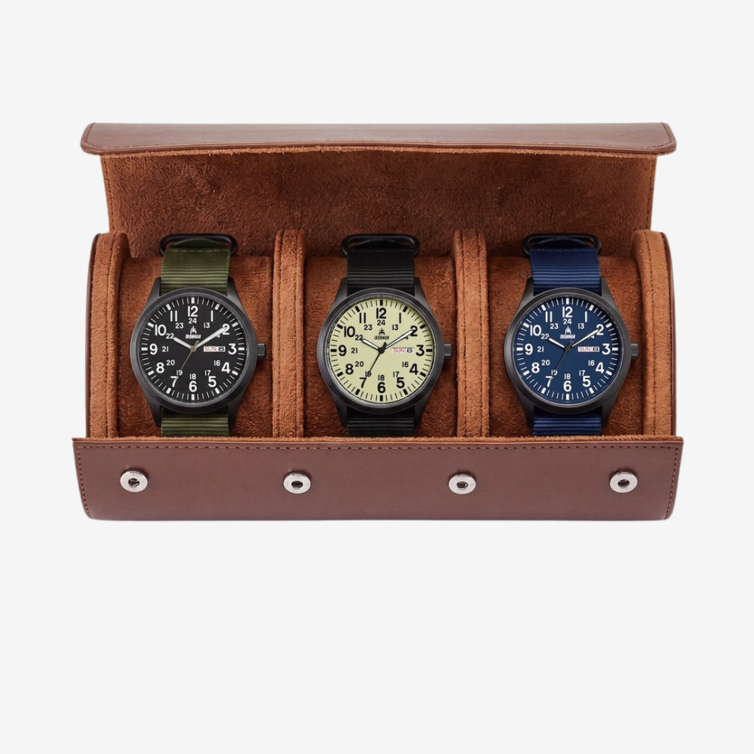 Leather Watch Roll