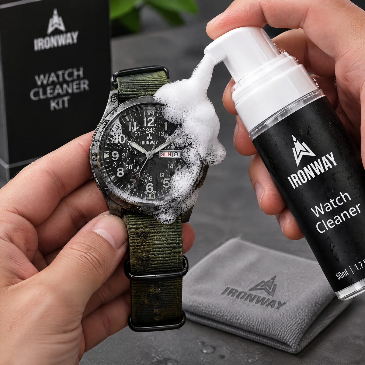 Kit de limpieza para relojes